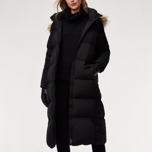 Babaton Jackets & Blazers - ARITZIA THE GROUP BY BABATON PARK CITY LONG PUFFER in S BLACK